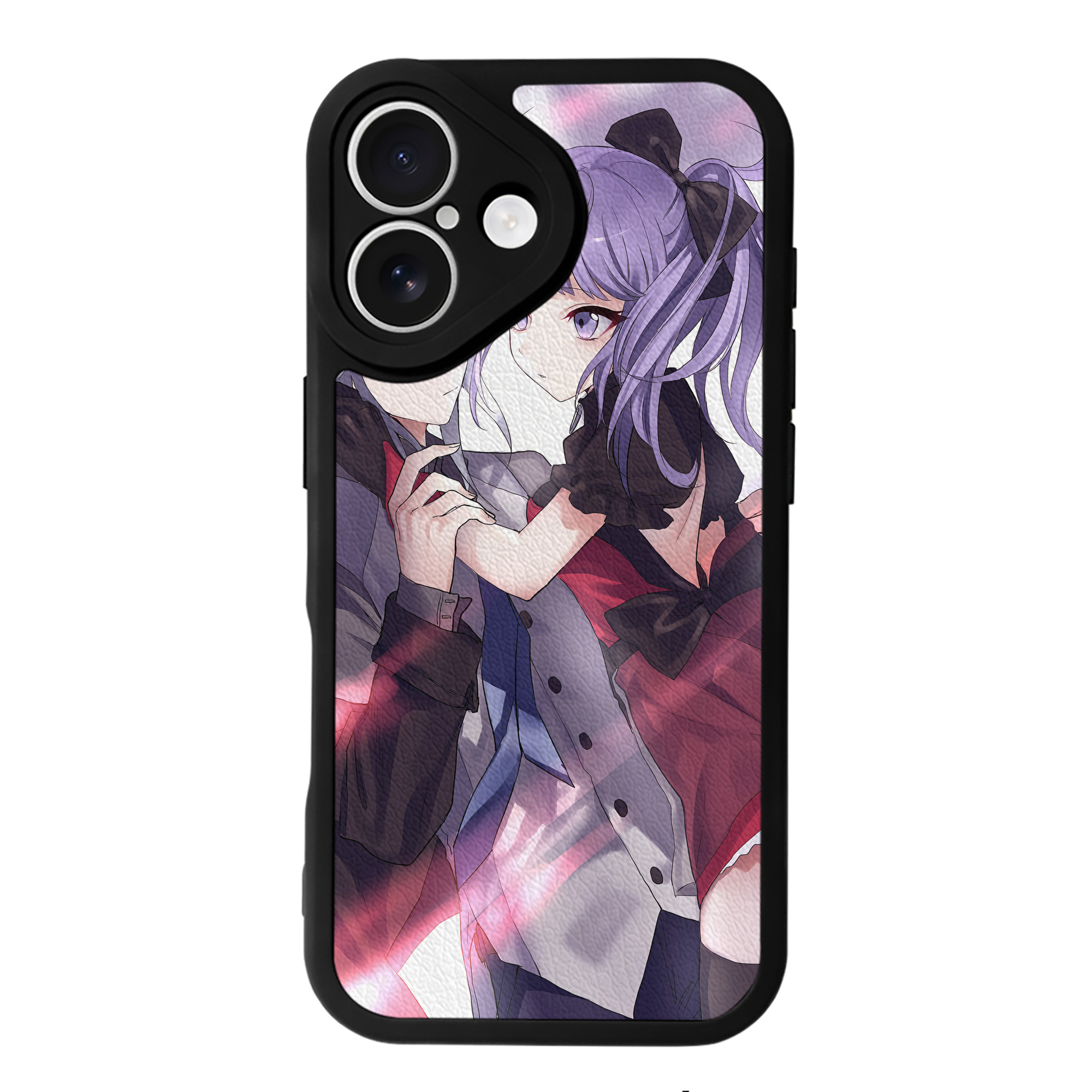 （画像用） 遊☆戯☆王 Yu-Gi-Oh! 【iPhone 16シリーズ対応】シリコンスマホケース（レザー調） 材質：シリコン